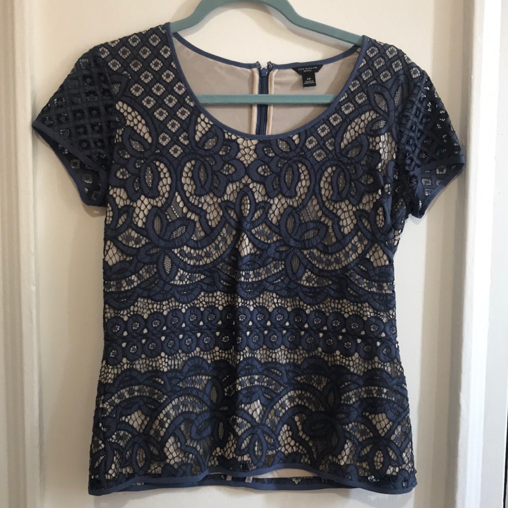 Floral lace top